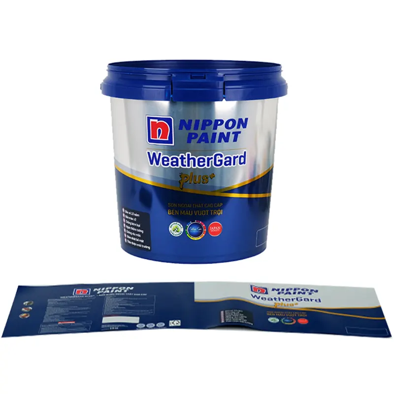 Pengacuan Suntikan Label IML Baldi Cat PP